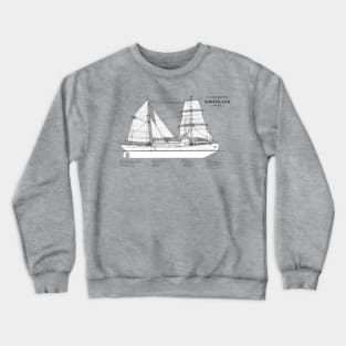 Northland wpg-49 United States Coast Guard Cutter - SBDpng Crewneck Sweatshirt